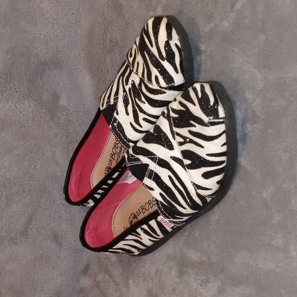 0218 Lil Bobs Slip Ons by Sketchers